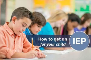 Child’s IEP