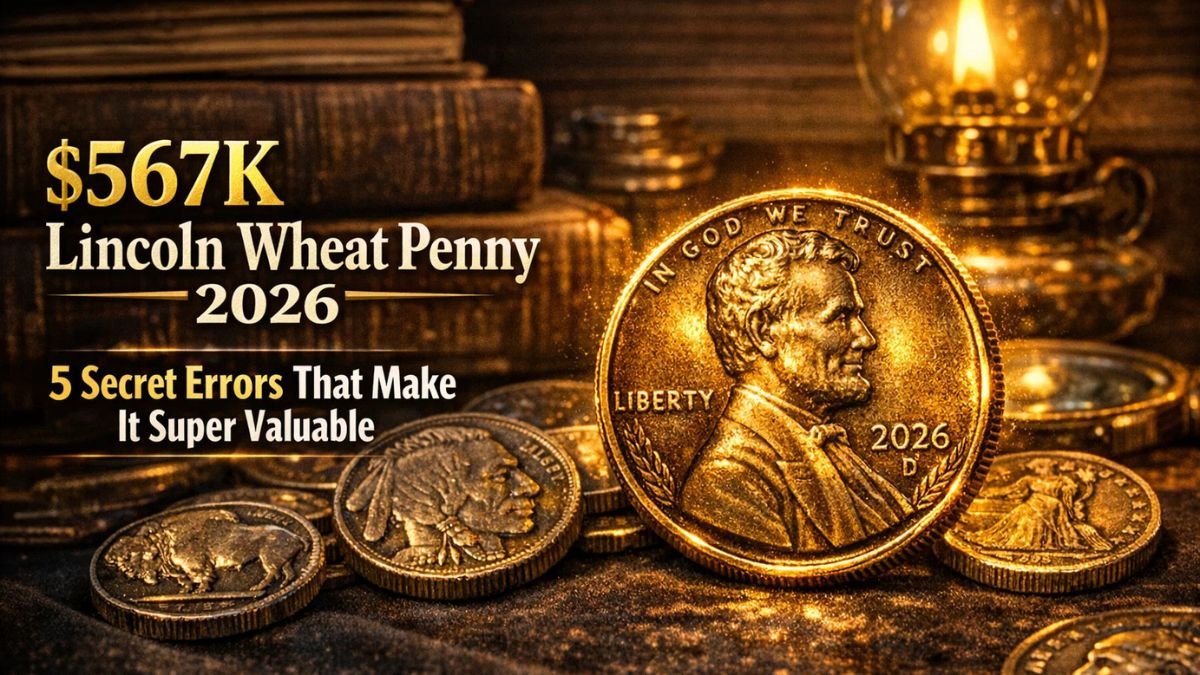 $567K Lincoln Wheat Penny 2026: 5 Secret Errors That Make It Super Valuable