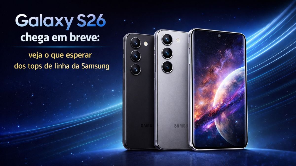 Galaxy S26 chega em breve: veja o que esperar dos tops de linha da Samsung