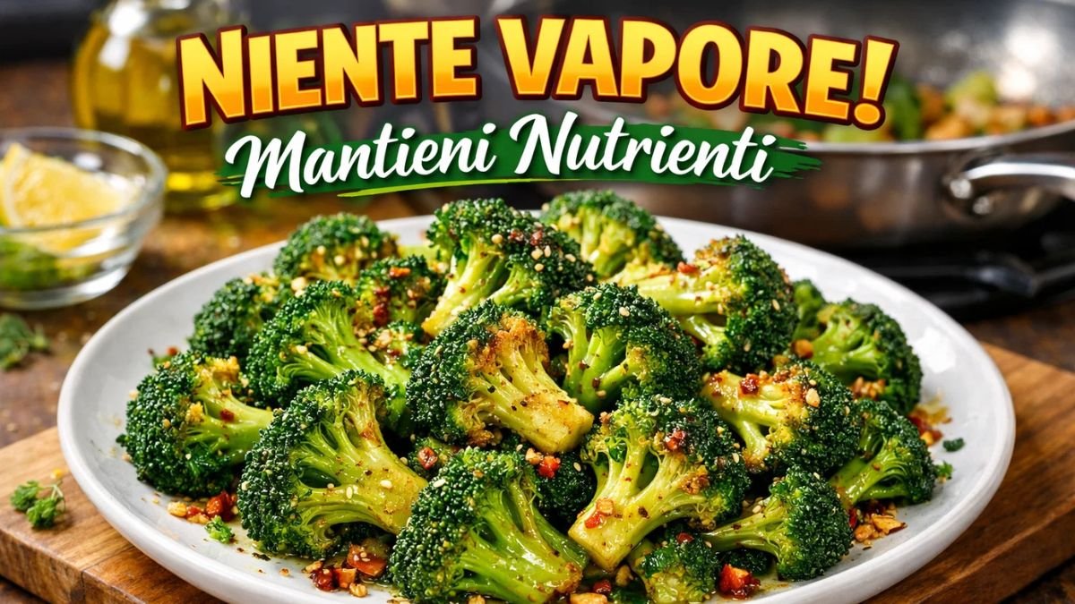 Addio alla cottura a vapore: il modo migliore per cucinare i broccoli per mantenere i nutrienti e ricette facili da provare