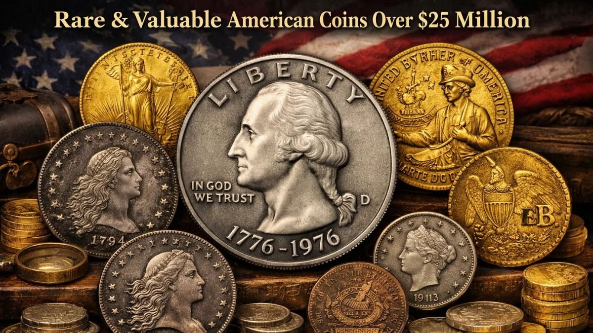 Rare and Valuable American Coins Over $25 Million – Featuring the Bicentennial Quarter