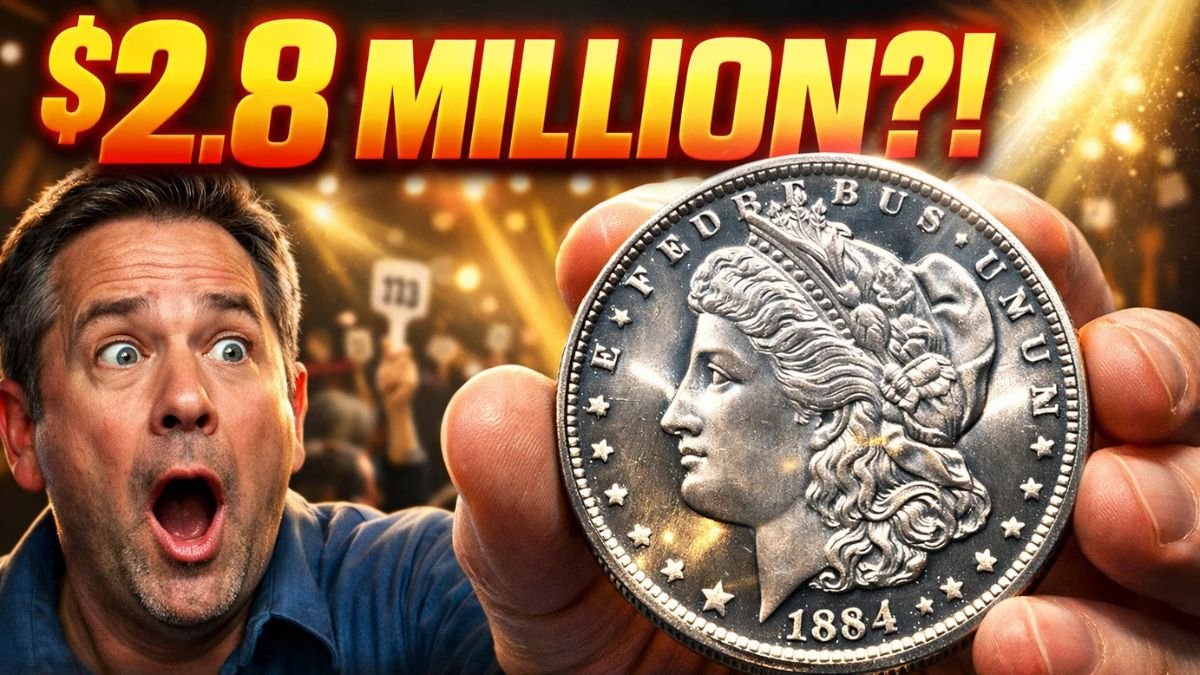 Rare Morgan Silver Dollar Discovered in Store Sells for $2.8 Million at Auction