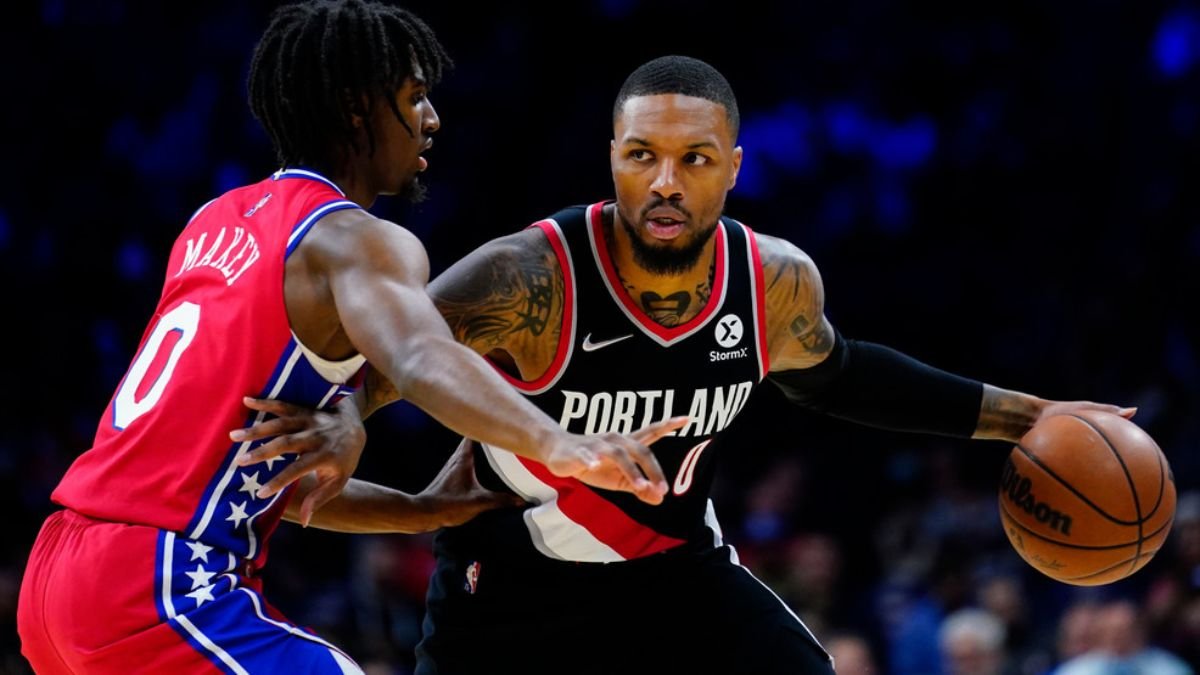 Philadelphia 76ers y Portland Trail Blazers se enfrentan en la NBA
